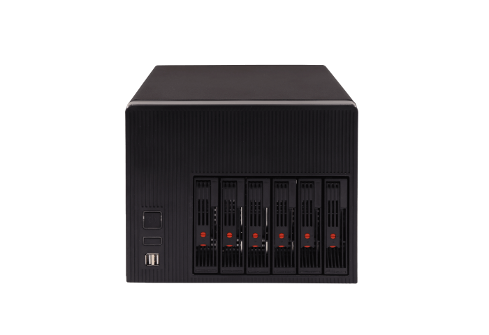 6盘位NAS存储服务器机箱