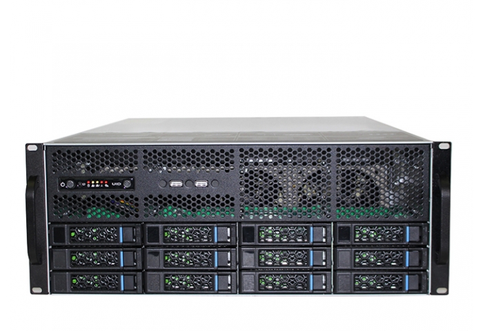 SG46512 Distributed Storage 4U hot swap server case GPU server