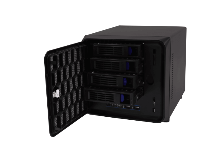 4 Bays NAS-4A Storage Server Chassis